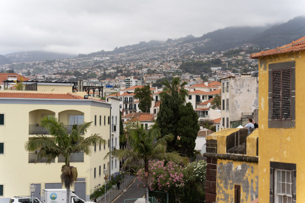 Vue depuis la forteresse de Funchal, à Madère. Crédit photo obligatoire : Cyrille Ardaud / Est-en-Ouest.fr