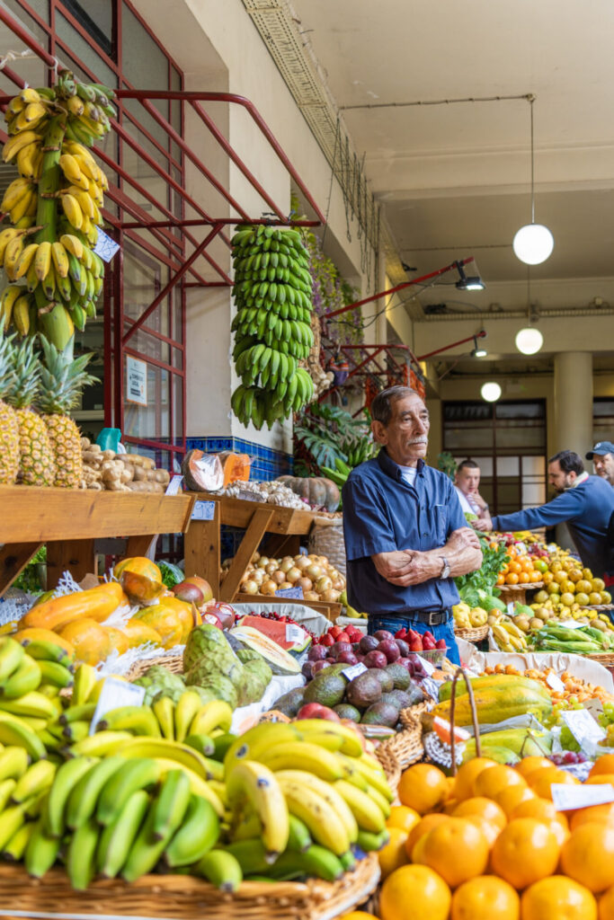 Le marché des travailleurs de Funchal, à Madère. Crédit photo obligatoire : Cyrille Ardaud / Est-en-Ouest.fr