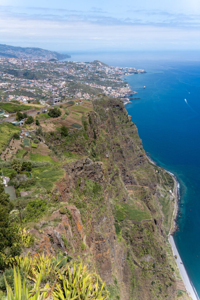 Le Cap Girão, l'une des plus hautes falaises d'Europe. Crédit photo obligatoire : Cyrille Ardaud / Est-en-Ouest.fr