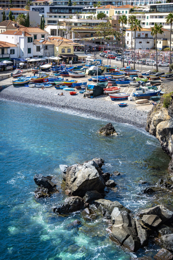 Câmara de Lobos, un charmant village de pêcheurs. Crédit photo obligatoire : Cyrille Ardaud / Est-en-Ouest.fr