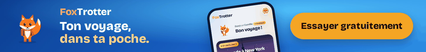 FoxTrotter, l'appli de voyage : essayer gratuitement